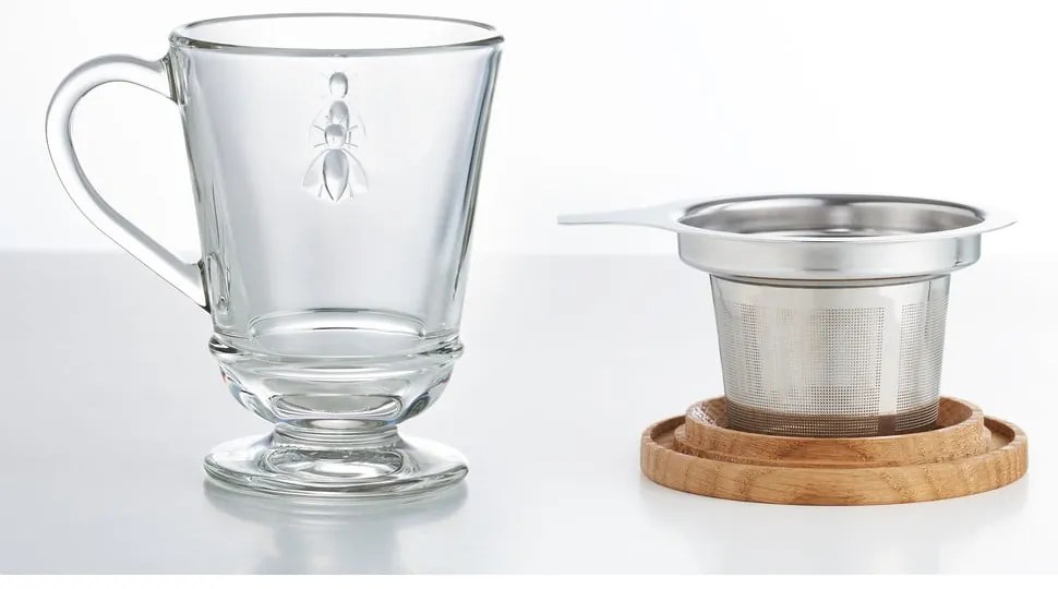 Boccale in vetro con setaccio 270 ml Abeille - La Rochére