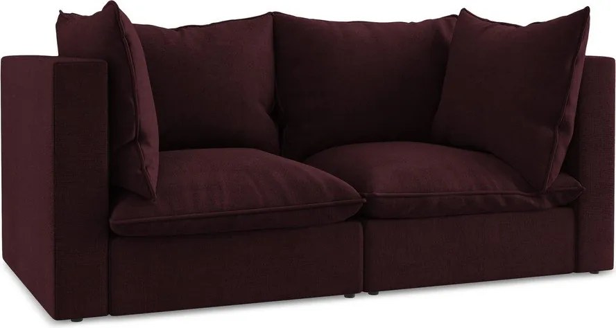 Divano burgundy 180 cm Manao – Makamii