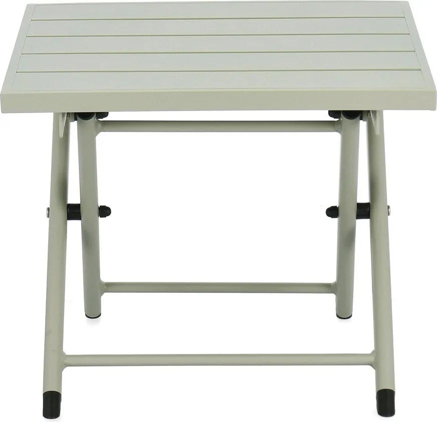 Tavolino da giardino in alluminio 43x44 cm Taylor - Bizzotto