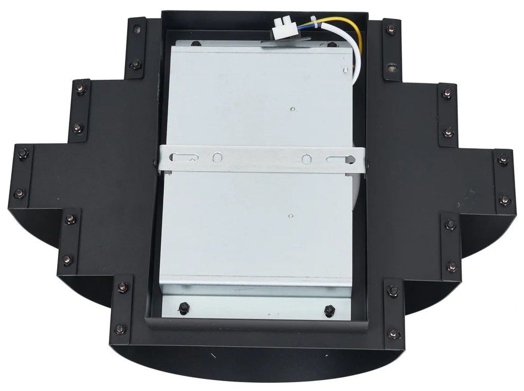Lampada da parete moderna nera con LED dimmerabile a 3 livelli - Lines