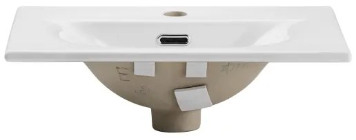 COMAD SKY 3 50CM (E-8099-3-50) - Lavabo incasso SKY 51x40 cm bianco lucido