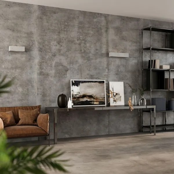 Sollux SL.0993 - Applique VEGA 2xE27/60W/230V 50 cm cemento