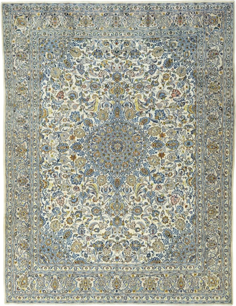 Kashmar Tappeto persiano 380 x 290 Beige (Iran) Annodato A Mano