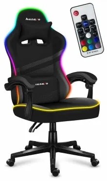 Sedia Gaming Huzaro HZ-Force 4.4 RGB Black