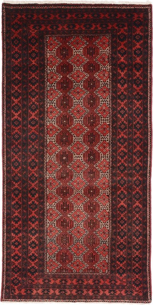 Beluch Tappeto 100 x 190 (Iran) Annodato A Mano