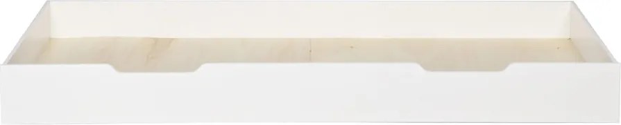 Cassetto inferiore bianco per letto , 200 × 90 cm Nikki - WOOOD