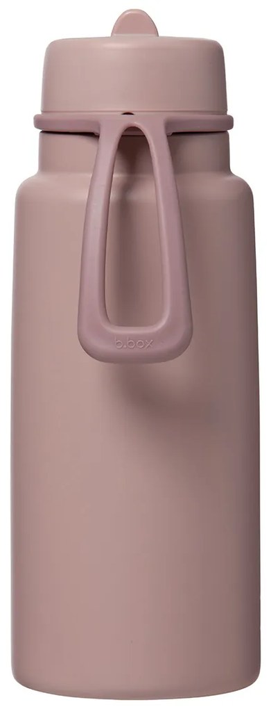 Bottiglia termica in acciaio inox con cannuccia 1l - berry smoothie