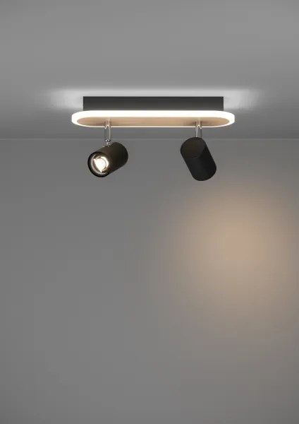 Eglo 901632 - Faretto LED RIMBOCCHI LED/12W/230V marrone/nero