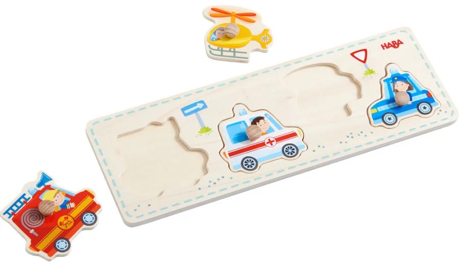 Puzzle da afferrare - Mezzi di soccorso