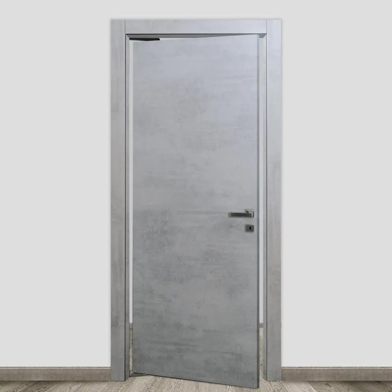 Porta rototraslante Naos grigio L 70 x H 210 cm reversibile