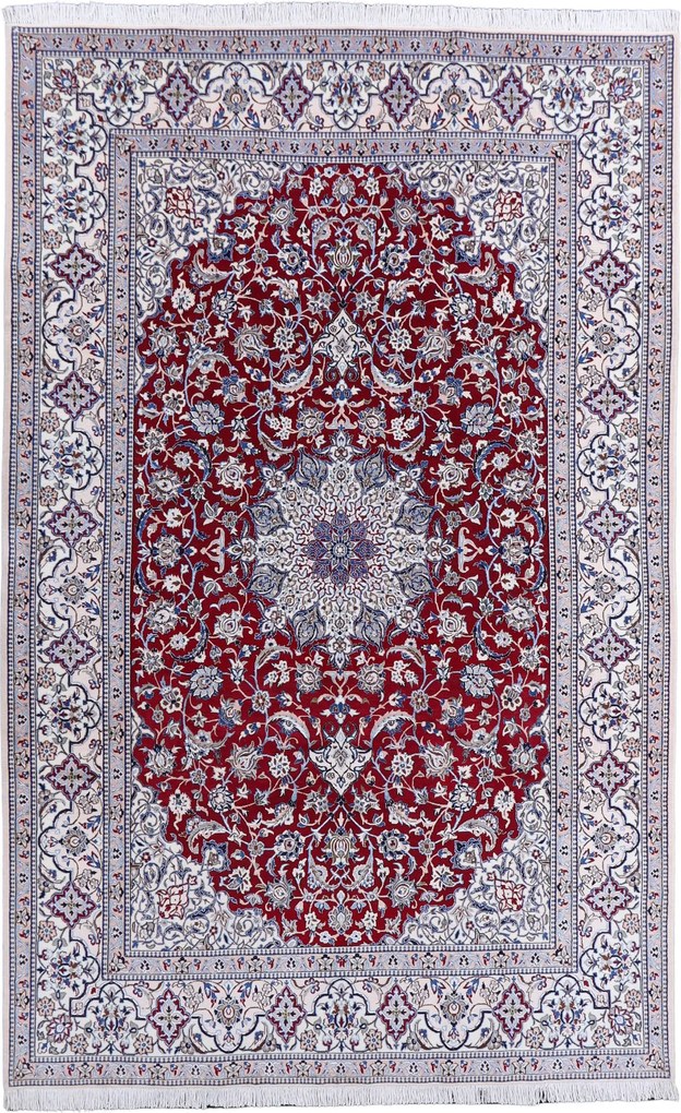 Nain Tappeto 200 x 320 (Iran) Annodato A Mano