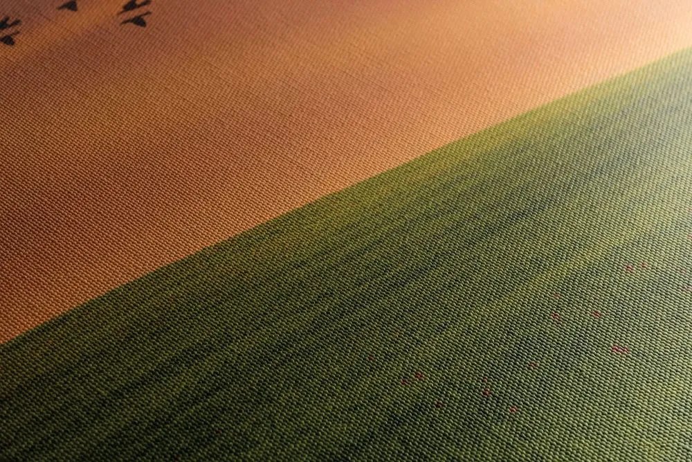Quadro su tela – Albero nel prato