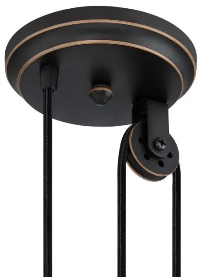 Westinghouse 61249 - Lampadario a sospensione con filo CHAVES 1xE27/60W/230V