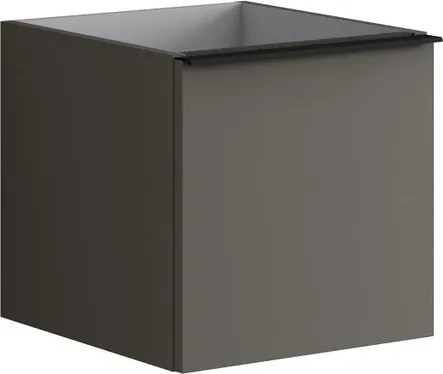 Cassetto per mobile con frontale in truciolare grigio L 40 x H 40 x P 45.5 cm