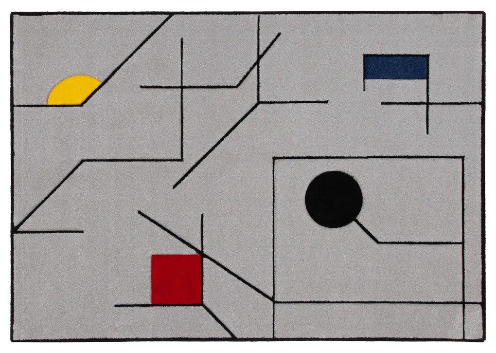 Tappeto 160x230 cm Color Block D