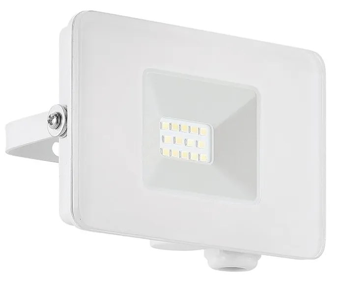 Faretto Esterno Moderno Faedo 3 Alluminio Bianco Led H8Cm