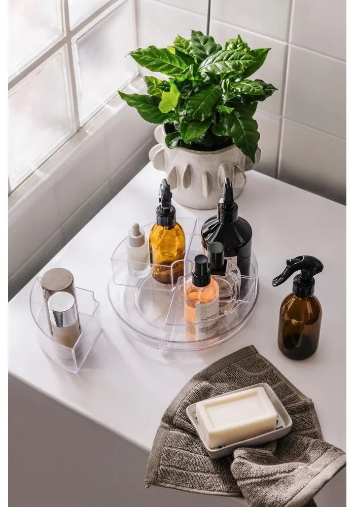 Organizer da bagno in plastica girevole – Casa De Engel
