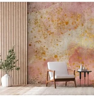 Carta da parati - Golden Bubbles Premium 200x140