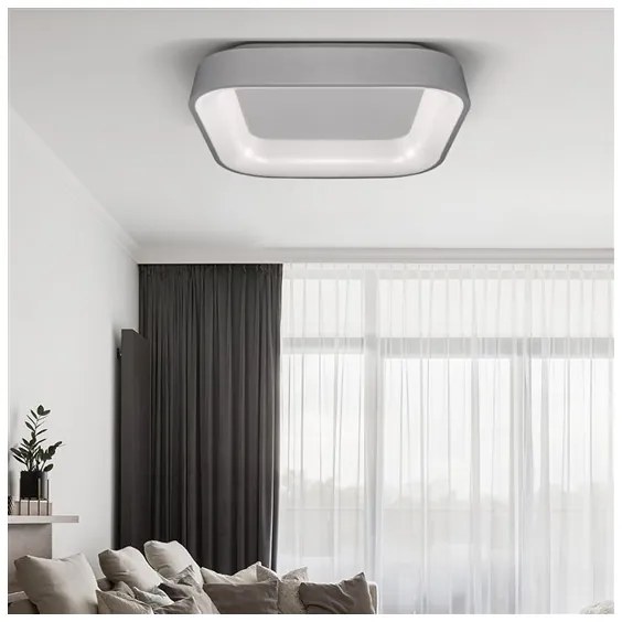 Solight WO769-G - Plafoniera LED dimmerabile TREVISO LED/48W/230V + Telecomando