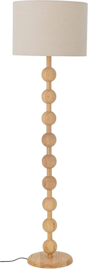 Lampada da terra in colore naturale con paralume in tessuto (altezza 154,5 cm) Giacoma - Bloomingville