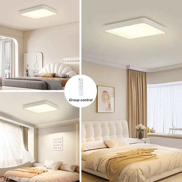 Brilagi - Lampada LED dimmerabile POOL SQUARE LED/48W/230V 3000-6000K 50x50 cm bianco+D