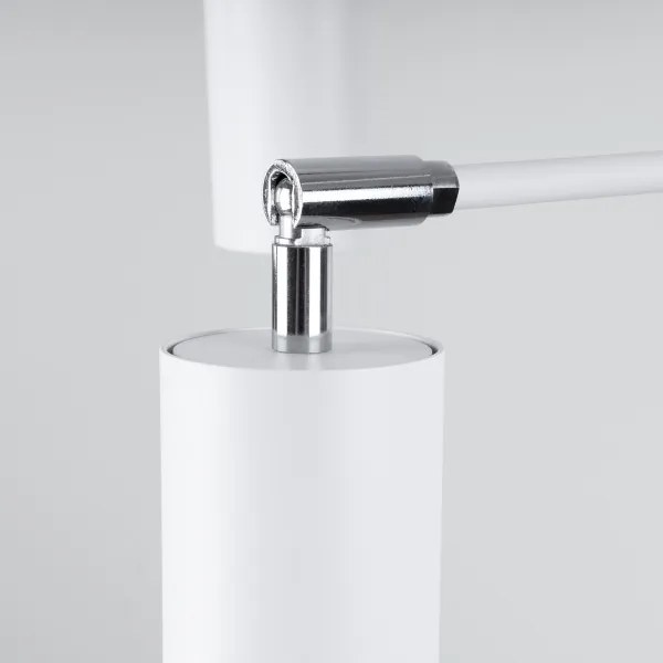 Sollux SL.1206 - Lampadario a sospensione con filo LEMMI 6xGU10/10W/230V bianco