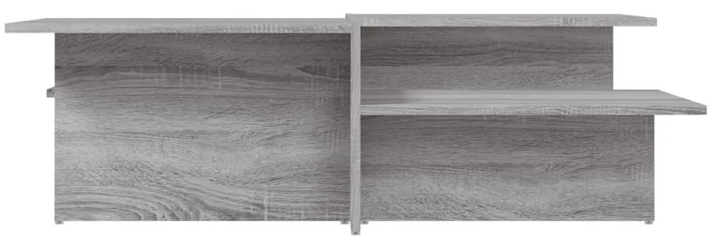 Tavolini da salotto 2 pz grigio sonoma in legno multistrato