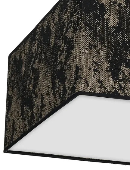 Plafoniera SATINO 3xE27/60W/230V nera/oro