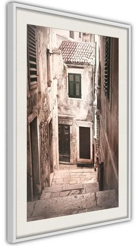 Poster  Urban Alley  Cornice Quadri Cornice nera, Larghezza x Altezza Home decor 30x45