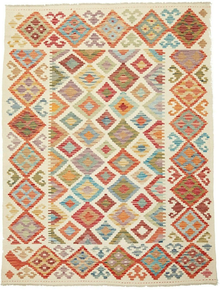 Kilim Tappeto 150 x 200 (Pakistan) Tessuto A Mano