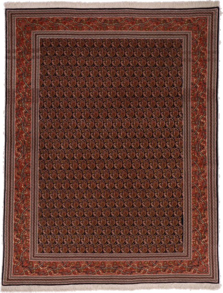 Tabriz Tappeto persiano 160x200 (Iran) Annodato A Mano