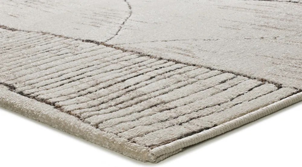 Tappeto color crema 133x190 cm Ceres – Universal