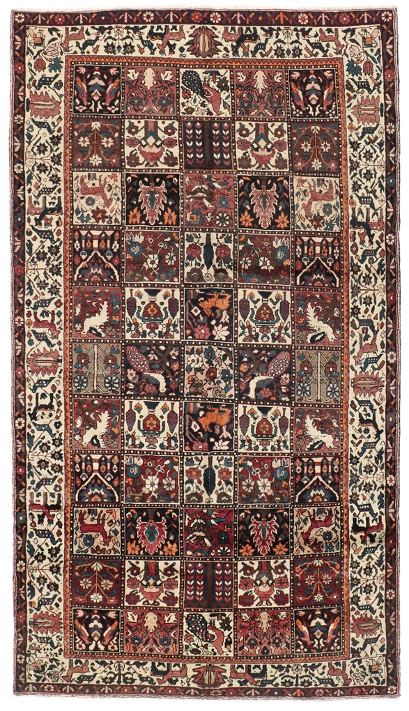 Bakhtiar Tappeto 170 x 310 (Iran) Annodato A Mano