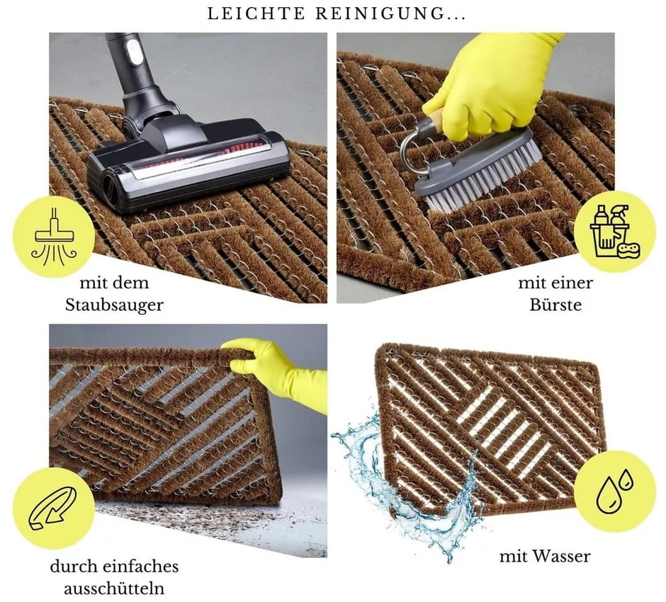 Stuoia di cocco 40x60 cm Coco Natural - Hanse Home