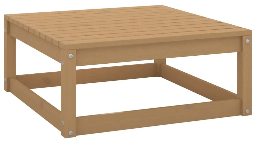 Set divani da giardino 5 pz con cuscini legno massello di pino