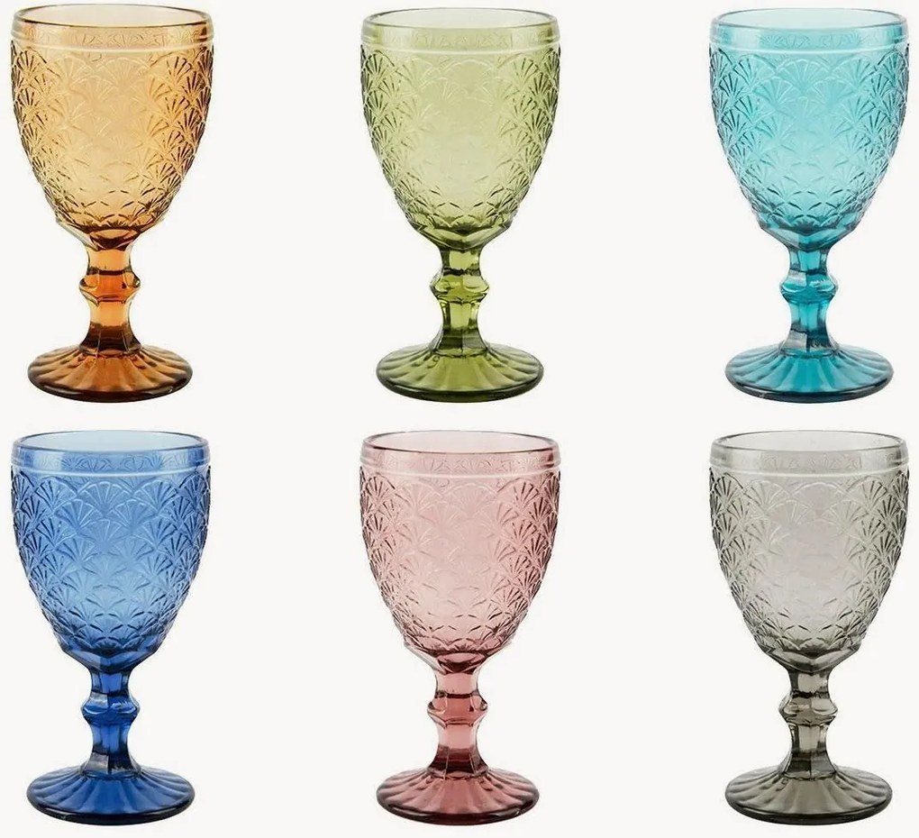 Set di 6 bicchieri da vino bianco Ginkgo