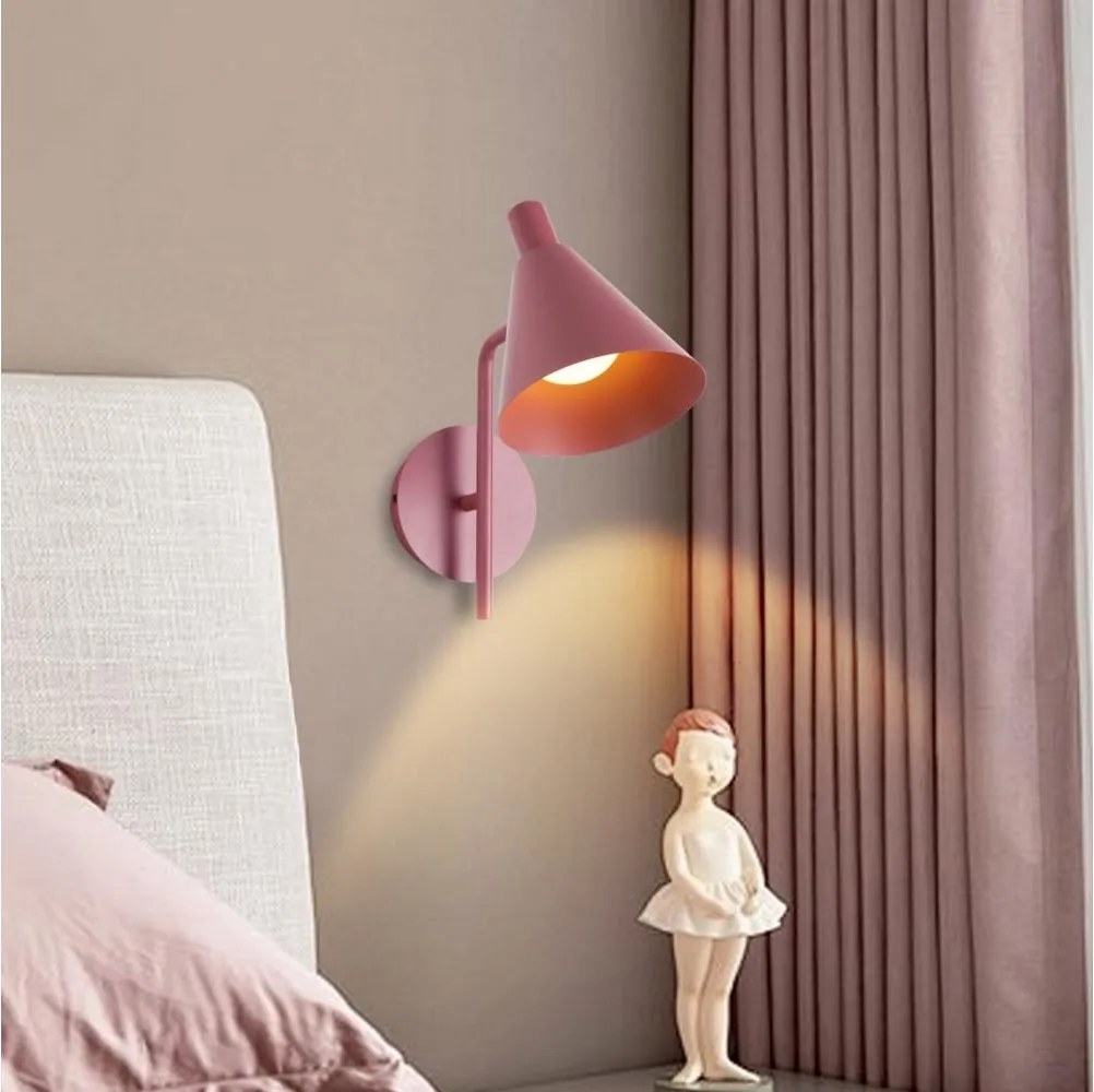 Brilagi - Lampada da parete LED LUCERA LED/3W/230V rosa