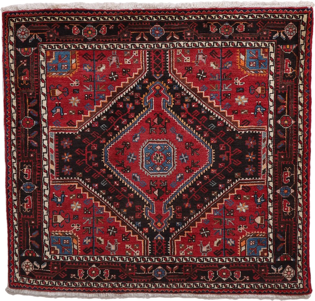 Balochi Tappeto persiano 130 x 140 (Iran) Annodato A Mano