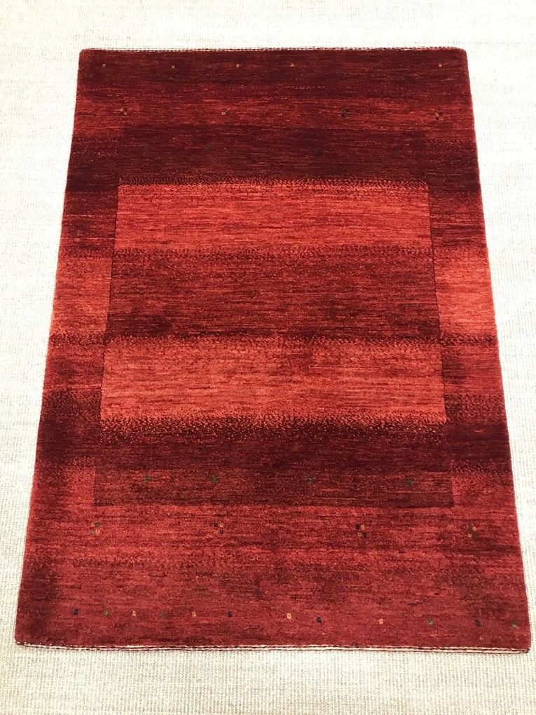 Loribaft Tappeto persiano 100x150 Rosso (Iran) Annodato A Mano