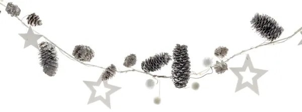 Retlux - Catena natalizia LED 10xLED/3xAA 2,5m bianco caldo