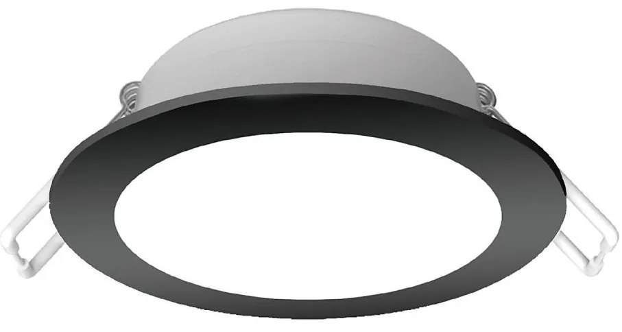 Brilagi - Plafoniera LED da incasso per bagno LED/9W/230V 4000K nera IP65