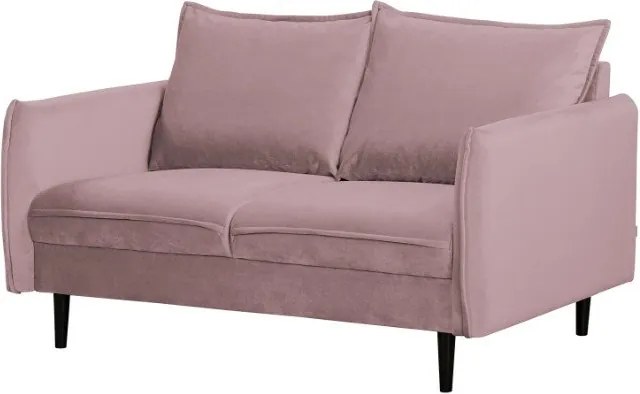 Divano lavanda con rivestimento in velluto 138 cm Juli – Ropez