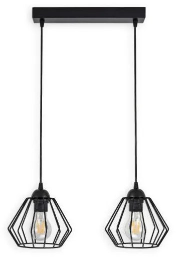 Lampadario a sospensione con filo CEED 2xE27/60W/230V