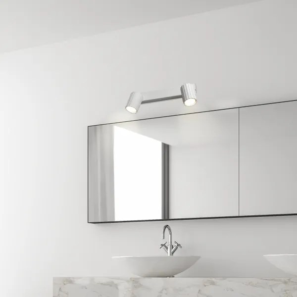 Brilagi - Faretto CRISPINA 2xGU10/10W/230V bianco