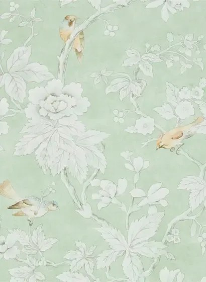 Sanderson Carta da parati Chiswick Grove - Sage