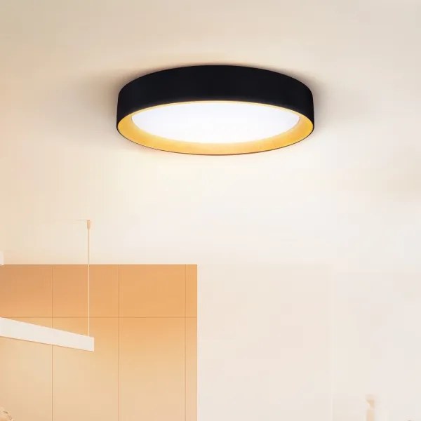 Brilagi-Luce LED dimmerabile LARIOS LED/48W/230V 3000-6500K ø 39 cm black+RC