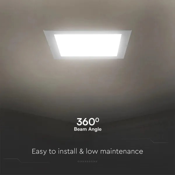 Lampada LED da incasso SAMSUNG CHIP LED/18W/230V 4000K 22x22 cm bianco