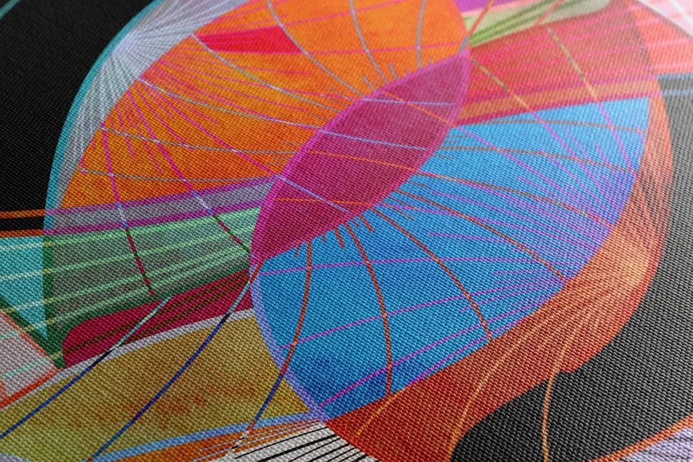 Quadro su tela – Astrazione colorata