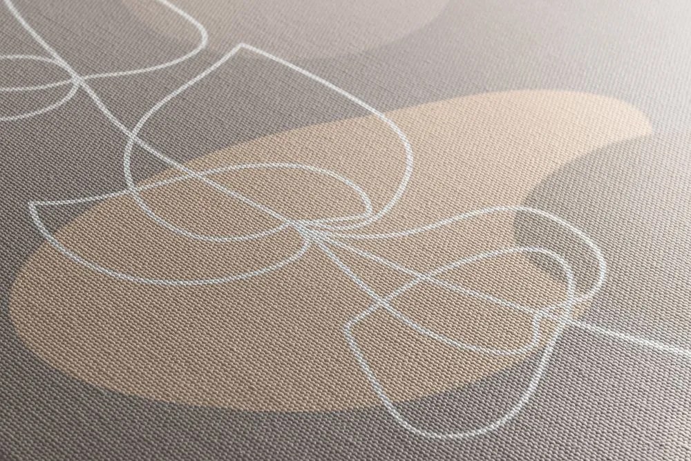 Quadro su tela – Foglia minimalista No1