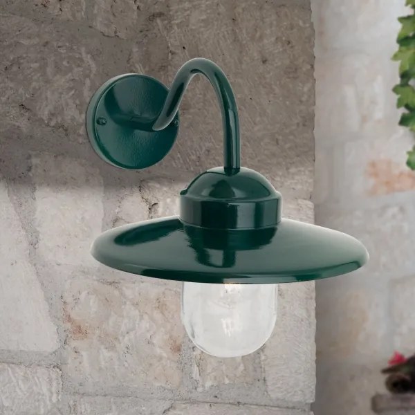 Orion AL 11-1313 - Applique da esterno EDWARD 1xE27/60W/230V IP44 verde